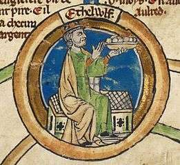 Æthelwulf in the Roll of the Kings of England