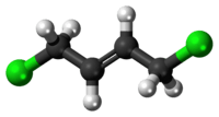1,4-Dichlorobut-2-ene molecule