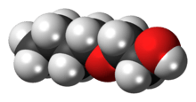 2-Butoxyethanol molecule