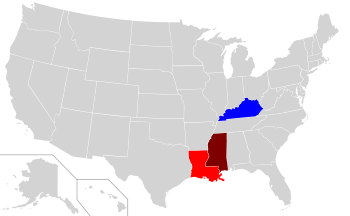 2007 Gubernatorial election results map
