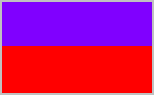 A two toned rectangular image