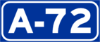Autovía A-72 shield}}