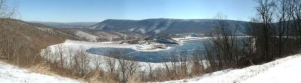 Raystown Lake from Ridenour Overlook, 2014