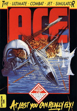 Ace box cover art image for ZX Spectrum version