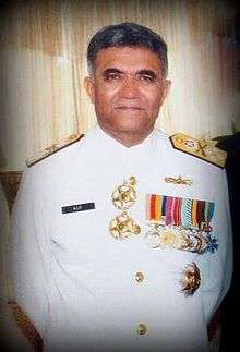 Pakistan Navy's standard Service dress.