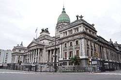 Building for Argentine National Congress.