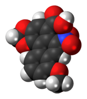 Aristolochic acid molecule