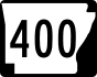 Highway 400 marker