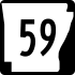 Highway 59 marker