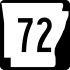 Highway 72 marker