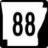 Highway 88 marker