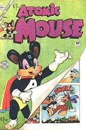 Cover of comic book Atomic Mouse