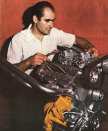  Augusto Cicaré and his F2 competition engine