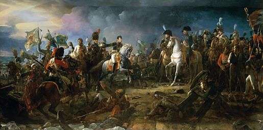 Napoléon at the Battle of Austerlitz, by François Gérard