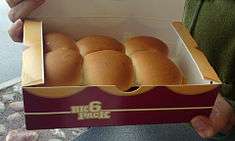 Burger King 6-pack box with top open to show six small burgers