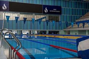 Olympic sized swimming pool, used for Baku 2015 European Games