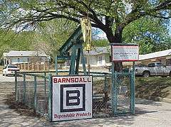 Barnsdall Main Street Well Site