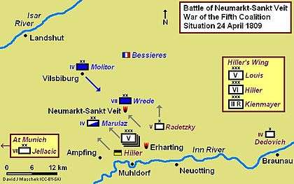 Battle of Neumarkt-Sankt Veit, 24 April 1809