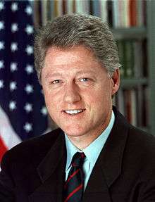 Bill Clinton, forty-second President of the United States