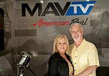 SBob and Dawn Patison at MAVTV Studios