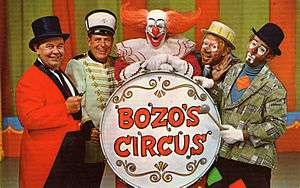 Bozo's Circus cast-1968.