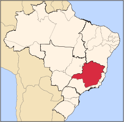Minas Gerais province in Brazil
