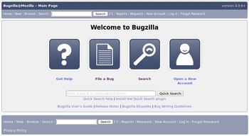 Bugzilla in action on bugzilla.mozilla.org