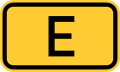 Bundesstraße E number.svg