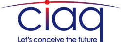 The CIAQ's logo (Let's conceive the future)
