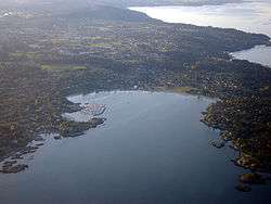  Areal view of Saanich, British Columbia