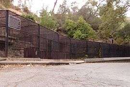 Cages at griffith park zoo.jpg