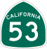 State Route 53 marker