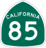 State Route 85 marker
