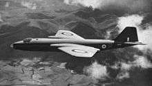 The first Canberra B2 prototype, VX165.