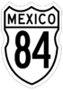 Federal Highway 84 shield