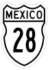 Federal Highway 28 shield