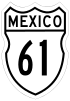 Federal Highway 61 shield