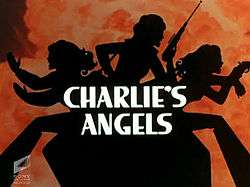 Main title card of Charlie's Angels