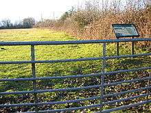Clattinger Farm comprises unimproved grazing land very near the water table, and has interesting flora. There is a public footpath along the field boundary shown, leading to Oaksey