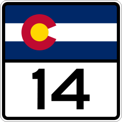 Colorado route marker