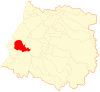 Map of Empedrado commune in the Maule Region