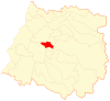 Location of the Maule commune in the Maule Region