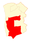Map of Pica in Tarapacá Region