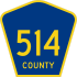 County Route 514  marker