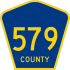 County Route 579  marker