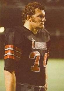 Wimpy Winther while playing for the Alabama Vulcans.