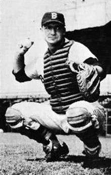 Del Wilber of the Boston Red Sox.