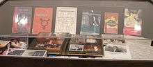 Display case at the Canadian Lesbian and Gay Archives