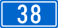 D38 state road shield