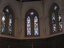 East window, St James's Church, Islington
